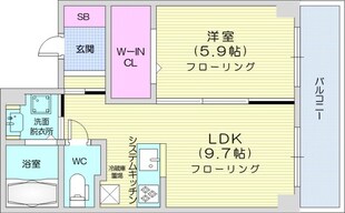 グランメール緑道舘の物件間取画像